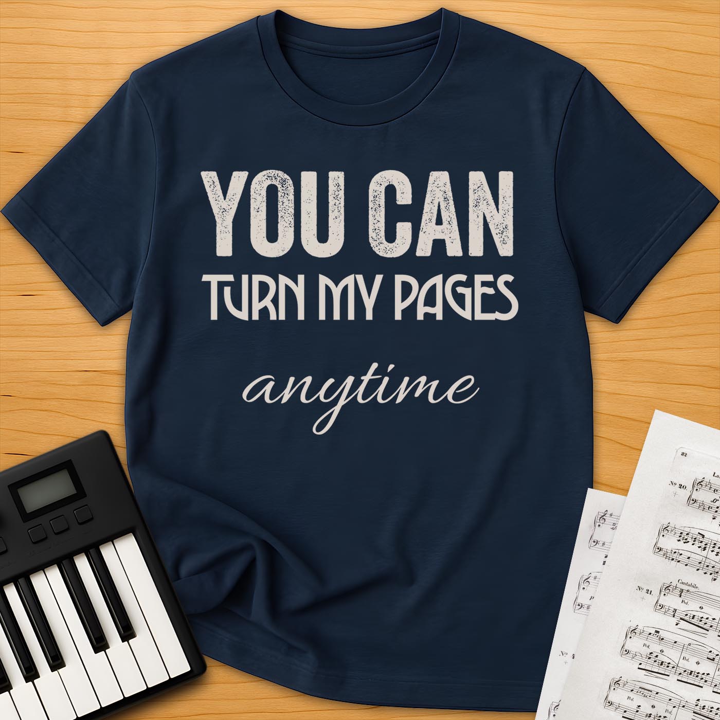 You Can Turn My Pages T-Shirt
