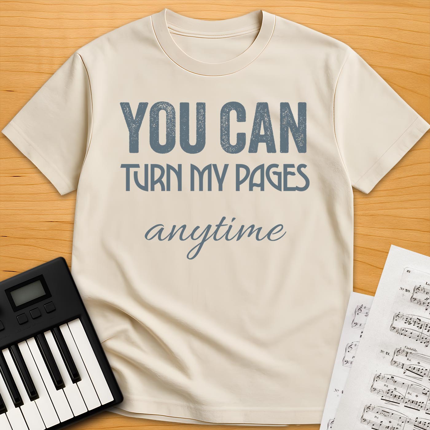 You Can Turn My Pages T-Shirt