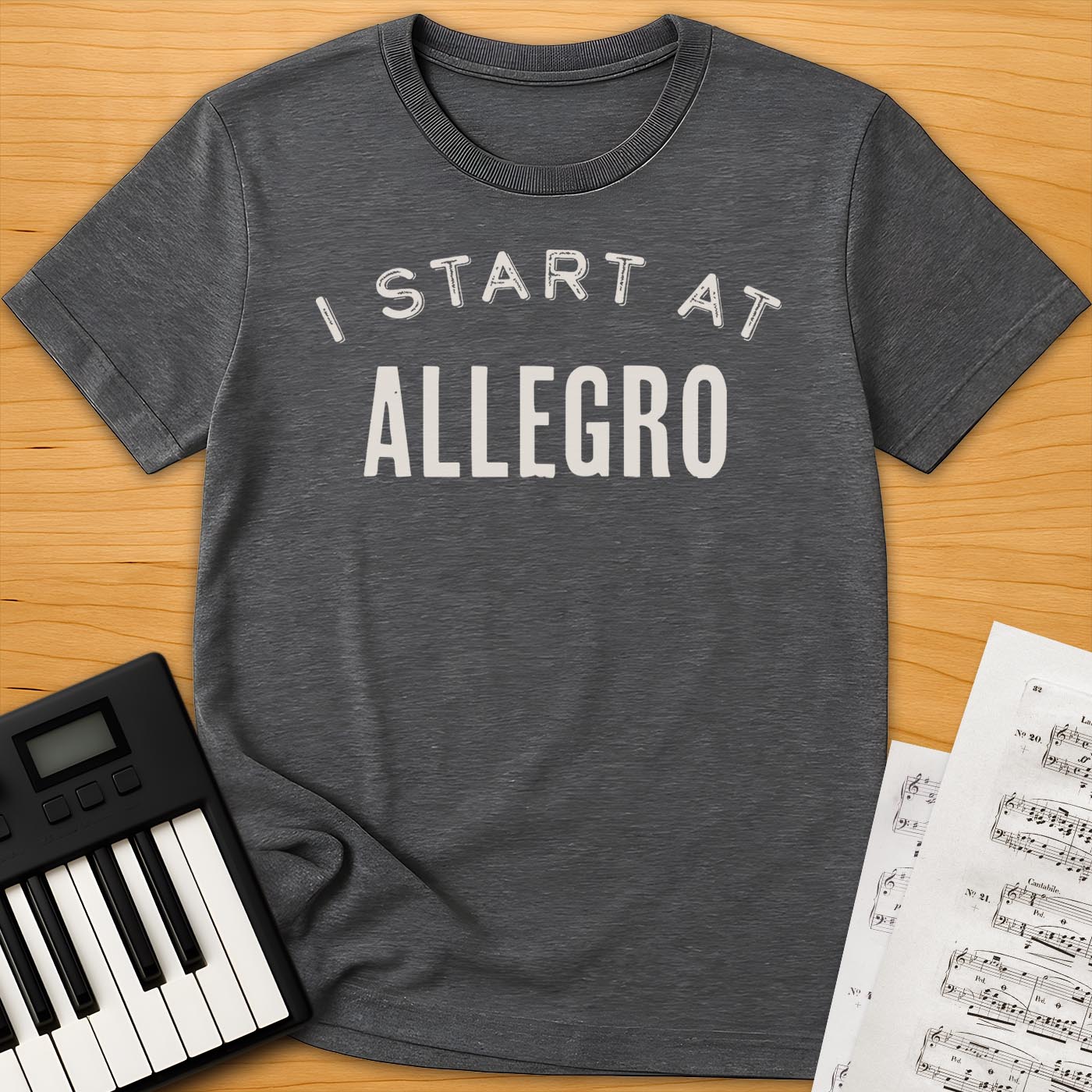 I Start At Allegro T-Shirt