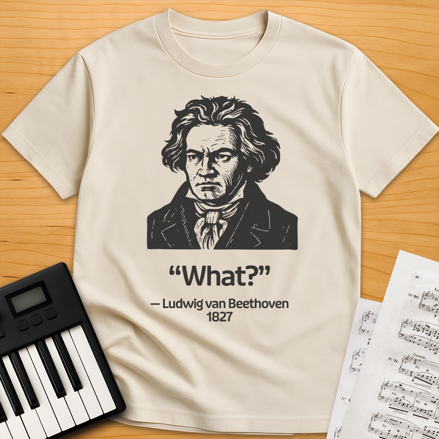 Beethoven Historical Quote T-Shirt