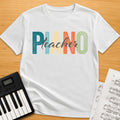 Piano Teacher Retro T-Shirt