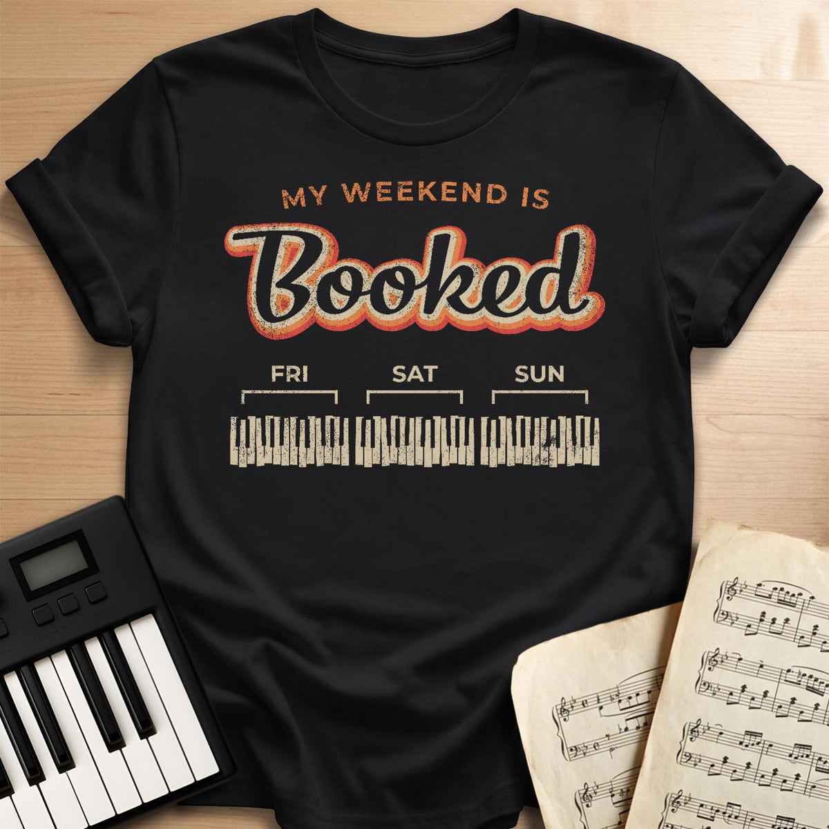 Pianist's Weekend T-Shirt