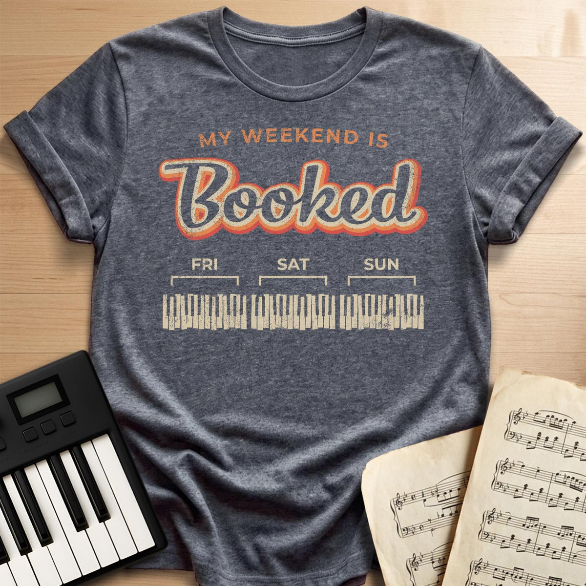 Pianist's Weekend T-Shirt