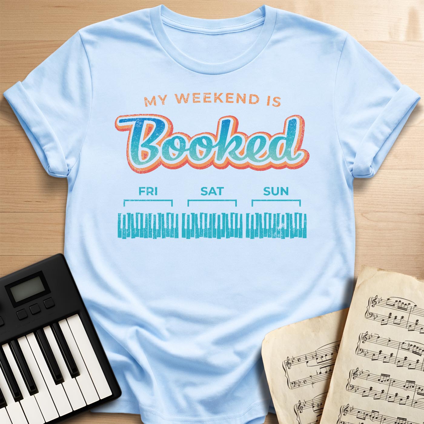 Pianist's Weekend T-Shirt
