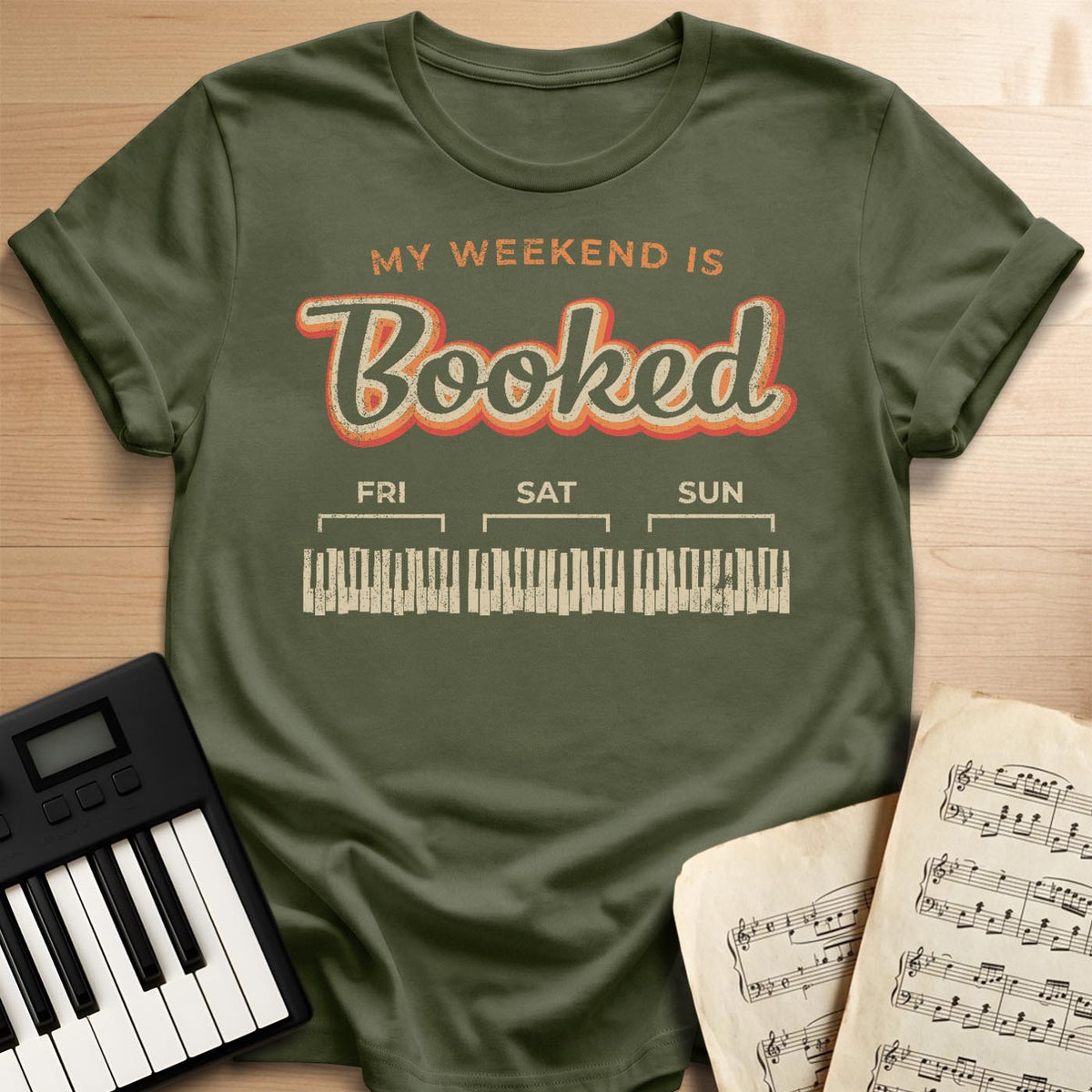Pianist's Weekend T-Shirt