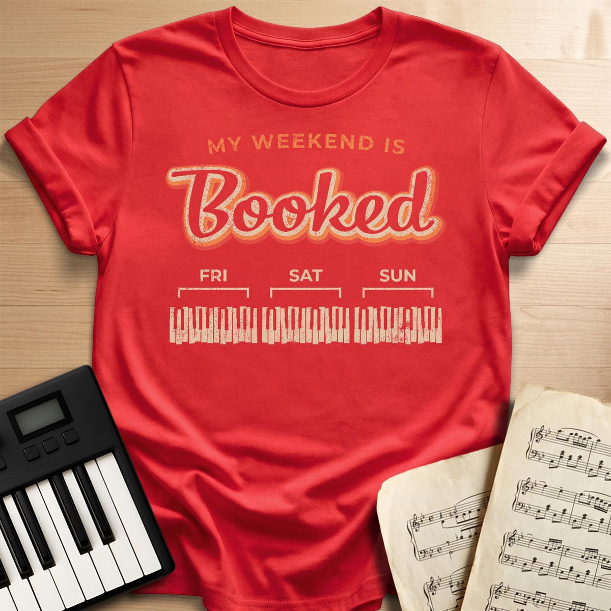 Pianist's Weekend T-Shirt